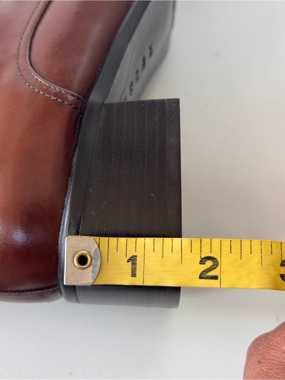 Vintage Liz Claiborne Crazy Horse Leather Lace Up Equestrian Short Boots Size 8 - Picture 9 of 11